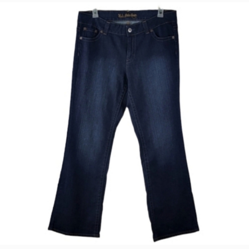 U.S. POLO ASSN Women's Bootcut Wide Leg Blue Jeans Size 16